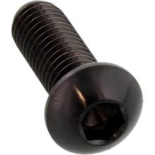 Schraube JMP für Bremsscheibe M6x1,00mm 18mm Edelstahl V4A schwarz, BMW F GS / ESA Adventure S R RR XR HP 4 800 / 1000 ccm Bj. 2008 - 2021