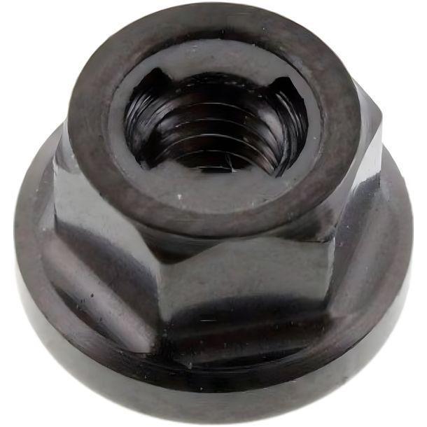 JMP self-locking collar nut M3x0.5mm titanium black