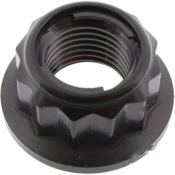 Bundmutter JMP selbstsichernd M10x1,00mm Titan schwarz für Ducati Monster Dark Panigale / S Hypermotard SP Multistrada Enduro ABS R Streetfighter X-Diavel