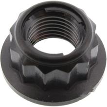 Nakrętka samozabezpieczająca JMP M10x1.00mm tytanowa czarna dla Ducati Monster Dark Panigale/S Hypermotard SP Multistrada Enduro ABS R Streetfighter X-Diavel