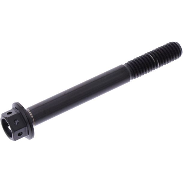 Tornillo hexagonal JMP M6x1.00mm 55 mm Titanium Racing negro