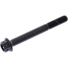 JMP M6x1.00mm 55mm Titanium Racing Black Hex Bolt