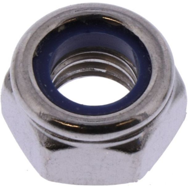 JMP self-locking M8x1.25mm stainless steel V4A nut