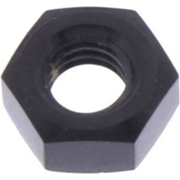 Mutter M4x0,7mm Titan schwarz