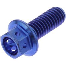 Zeskantschroef JMP M6x1,00mm 16mm Titan Racing blauw