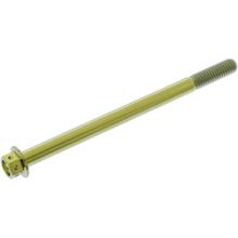 Śruba sześciokątna JMP M6x1.00mm 90mm Titanium Racing Gold