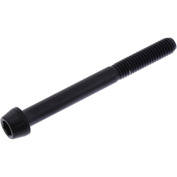 Vis JMP conique M6x1,00mm 60mm en acier inoxydable V4A noir