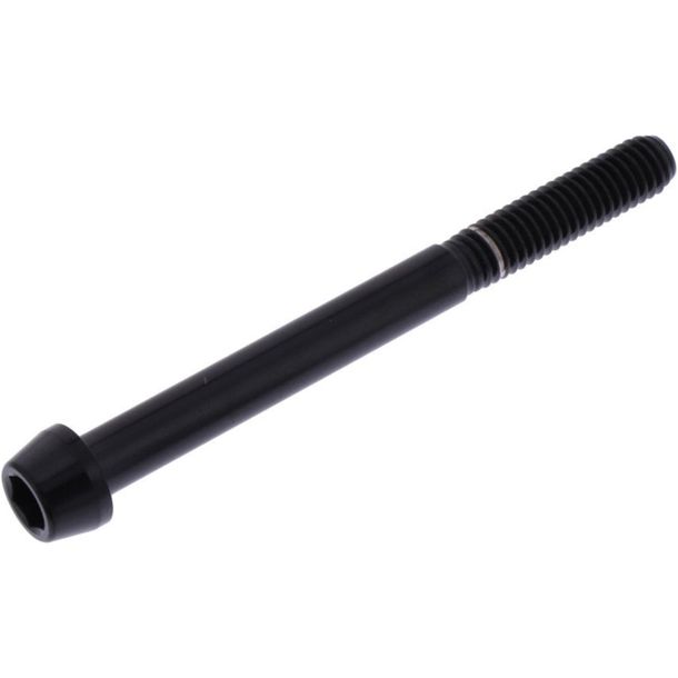 JMP screw conical M6x1.00mm 65mm stainless steel V4A black