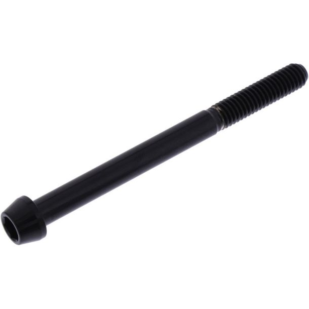 JMP screw conical M6x1.00mm 70mm stainless steel V4A black