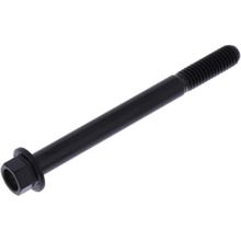 Śruba sześciokątna JMP M6x1.00mm 65mm stal nierdzewna V4A czarna