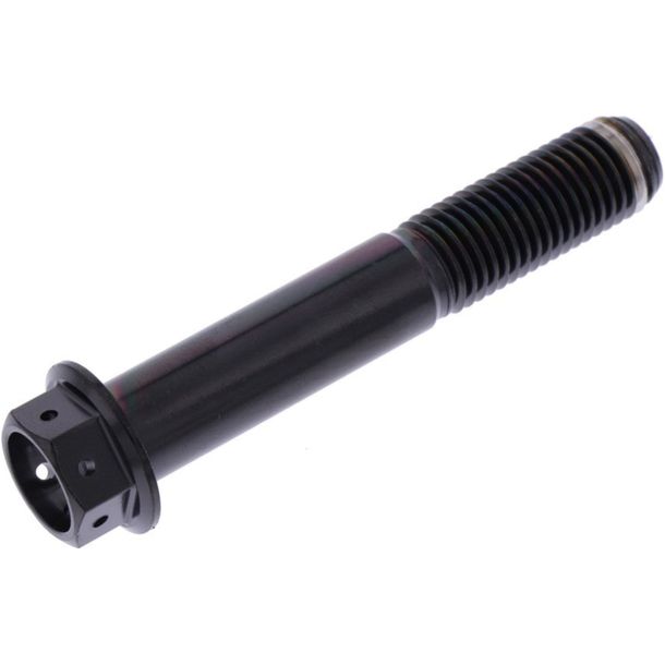 Tornillo hexagonal JMP M10x1.25 60mm acero inoxidable V4A racing negro