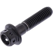 Śruba sześciokątna JMP M6x1.00 25mm stal nierdzewna V4A wyścigowa czarna