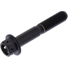 Sechskantschraube JMP M6x1,00 35mm Edelstahl V4A Racing schwarz