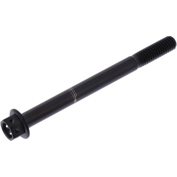 Sechskantschraube JMP M6x1,00 70mm Edelstahl V4A Racing schwarz
