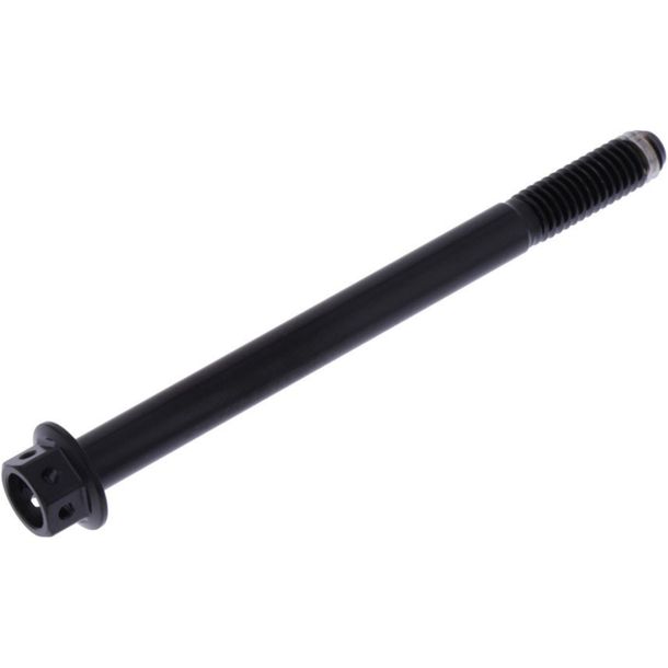 Hexagon bolt JMP M6x1.00 75mm stainless steel V4A racing black