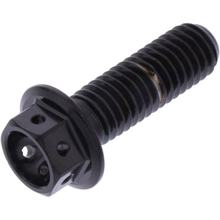 Sechskantschraube JMP M8x1,25 25mm Edelstahl V4A Racing schwarz