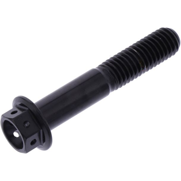 Bullone esagonale JMP M8x1.25 45mm in acciaio inossidabile V4A racing nero
