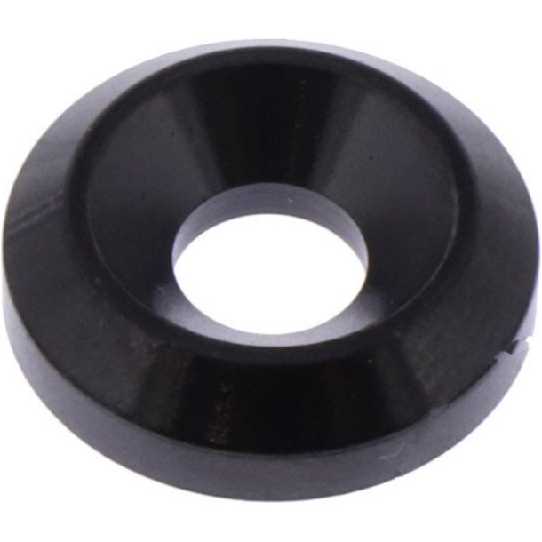 Rondella verticale JMP M5 in acciaio inossidabile V4A nera