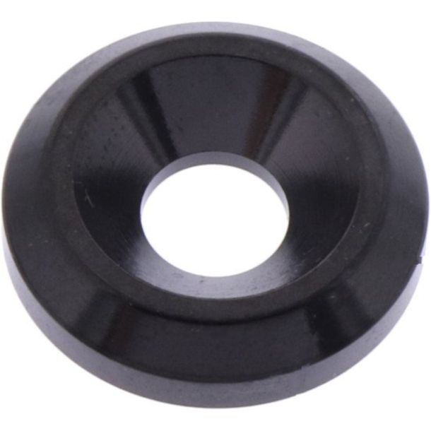 Rondella verticale JMP M6 in acciaio inossidabile V4A nera