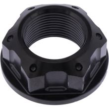 Asmoer JMP M25x1,50mm roestvast staal V4A zwart voor Suzuki GSX FA F / R 600 / 750 / 1000 / 1200 / 1250 / 1300 / 1400 ccm Bj. 1997 - 2020