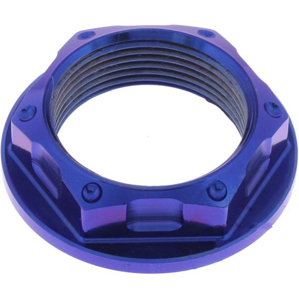 JMP M25x1.25mm titanium steering head nut