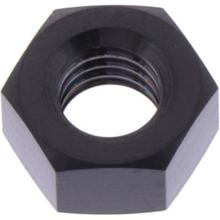 Tuerca de titanio negra M6x1.00mm