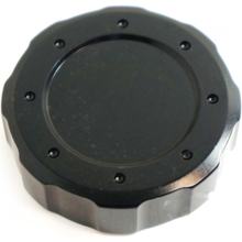 Deksel voor remvloeistofreservoir JMP 61mm Aluminium zwart, Honda CBF F / FA A , Yamaha FZS Fazer S YZF-R6 125 / 250 / 400 / 500 / 550 / 600 /