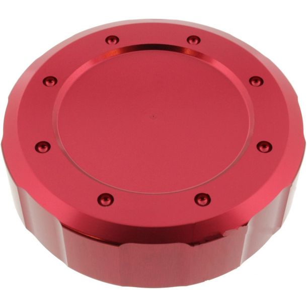 Tapa para depósito de líquido de frenos JMP 61mm Aluminio rojo, Honda CBF F / FA A , Yamaha FZS Fazer S YZF-R6 125 / 250 / 400 / 500 / 550 / 600 / 636