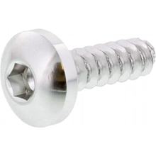 Wkręt samogwintujący JMP 5mmx16mm aluminium srebrny