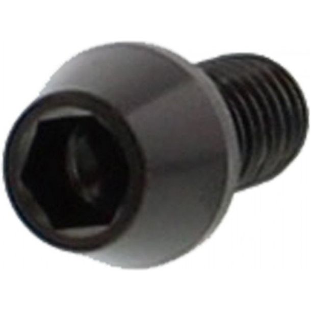 Tornillo cónico JMP M8x1.25mm 15mm acero inoxidable V4A negro