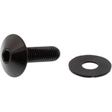 Kopvijzel JMP M6x1,00mm 20mm roestvast staal V4A zwart