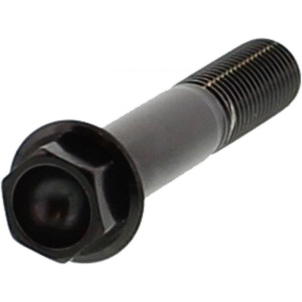 Perno hexagonal JMP M10x1.25 de 55 mm de acero inoxidable V4A negro