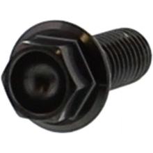 Zeskantbout JMP M8x1,25 20mm Roestvast staal V4A zwart voor Aprilia RS Extrema / Replica Tuono V4 RR RSV R APRC Mille MX 50 / 125 / 620 / 650 / 696 /