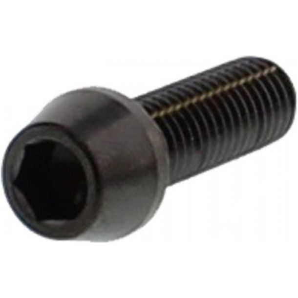 Tornillo JMP cónico M8x1,25 mm 25 mm acero inoxidable V4A negro