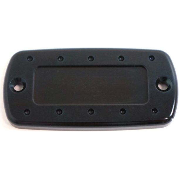 Kit de couvercles de réservoir de liquide de frein JMP 43x85mm en aluminium noir