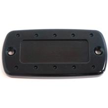 Kit de couvercles de réservoir de liquide de frein JMP 43x85mm en aluminium noir