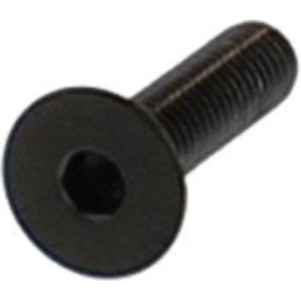 Tornillo avellanado JMP M5X0.8mm 20 mm acero inoxidable V4A negro