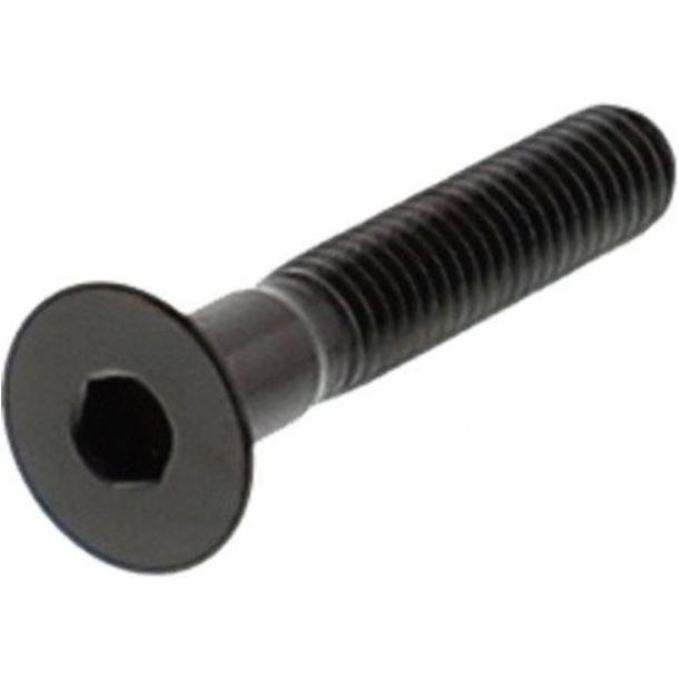 Tornillo avellanado JMP M6x1.00mm 35mm acero inoxidable V4A negro