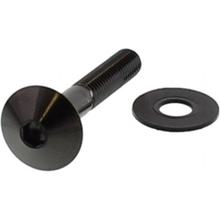 Linsenschraube JMP M6x1,00mm 40mm Edelstahl V4A schwarz