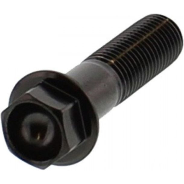 Perno hexagonal JMP M10x1.25 40 mm acero inoxidable V4A negro
