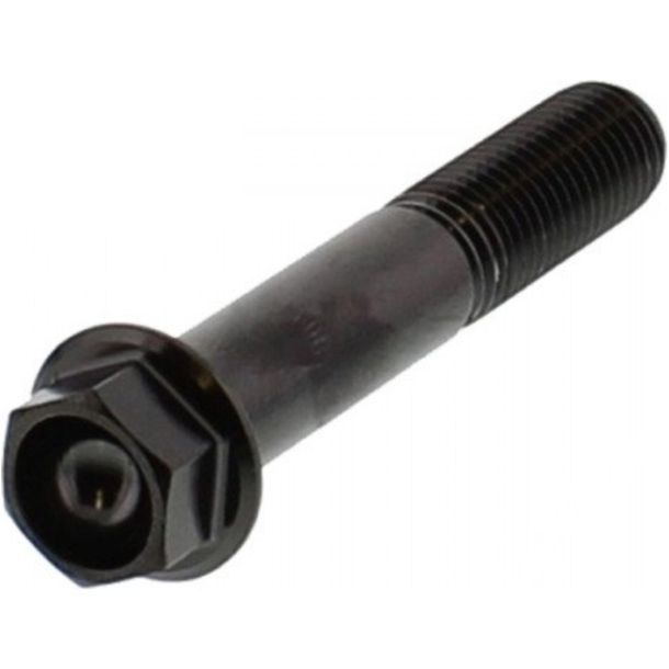 Boulon hexagonal JMP M10x1.25 57mm en acier inoxydable V4A noir