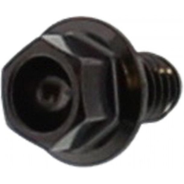 Tornillo hexagonal JMP M6x1.00 10mm acero inoxidable V4A negro