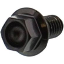 Śruba z łbem sześciokątnym JMP M6x1.00 15mm stal nierdzewna V4A czarna