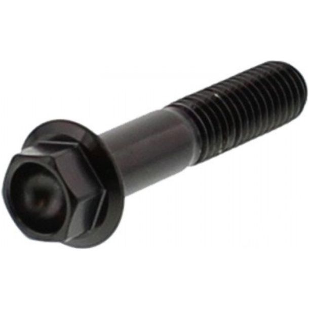 Sechskantschraube JMP M8x1,25 40mm Edelstahl V4A schwarz für Husqvarna TR Terra 650 ccm Bj. 2013 - 2015