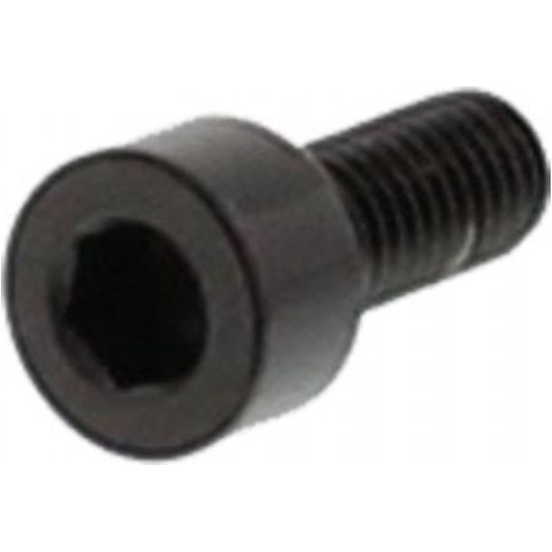 Tornillo cilíndrico JMP M5x0.8mm 12mm acero inoxidable V4A negro