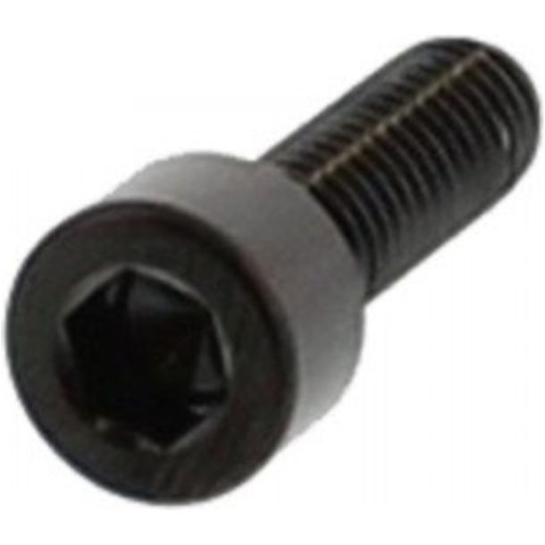 Tornillo cilíndrico JMP M6x1.00mm 20mm acero inoxidable V4A negro
