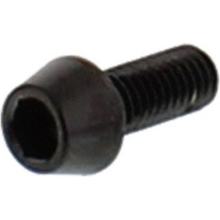 Schraube JMP konisch M5x0,8mm 10mm Edelstahl V4A schwarz