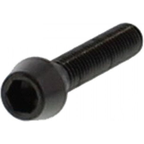 Tornillo JMP cónico M5x0.8mm 25 mm acero inoxidable V4A negro