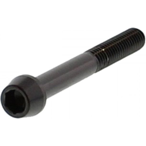 Vis conique JMP M6x1,00mm 45mm en acier inoxydable V4A noir