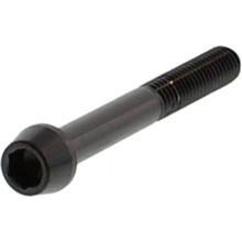 Schraube JMP konisch M6x1,00mm 45mm Edelstahl V4A schwarz